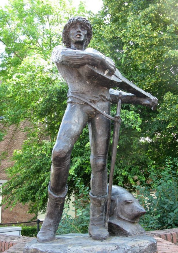 beeld Fulco de Minstreel