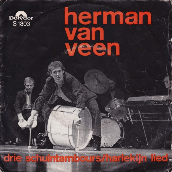 drie schuintambours Herman van Veen